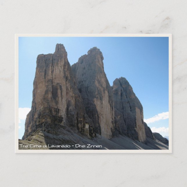 Drei Spitzen Postkarte (Vorderseite)