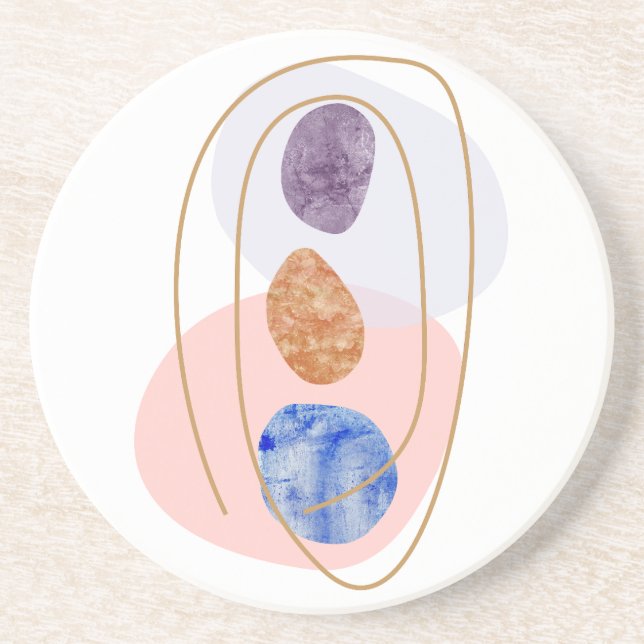 Drei Steine Getränkeuntersetzer (Vorne)