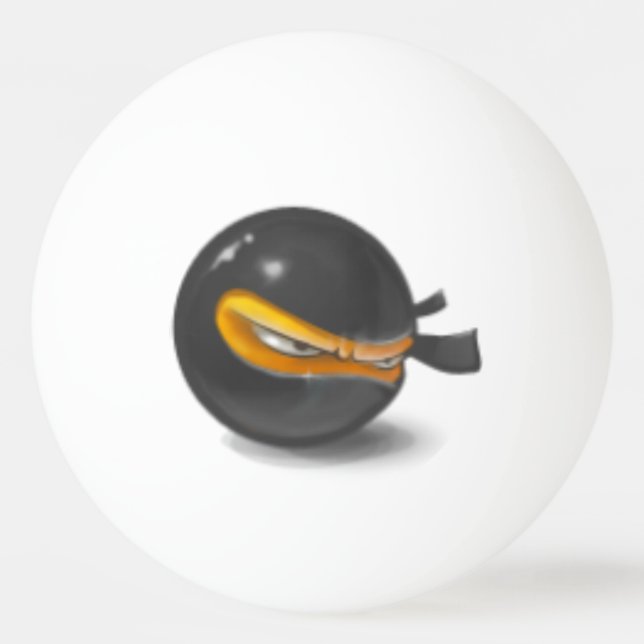 Drei Stern-Klingeln Pong Ball Tischtennisball (Rückseite)