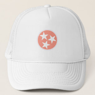 Drei Stern-Tennessee-Staats-Flaggen-Hut Truckerkappe