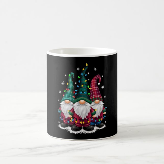 Drei Sterne Weihnachtsbeleuchtung Weihnachten Weih Kaffeetasse (Mittel)
