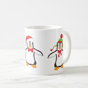 Drei tanzende Niedliche Pinguine Tasse