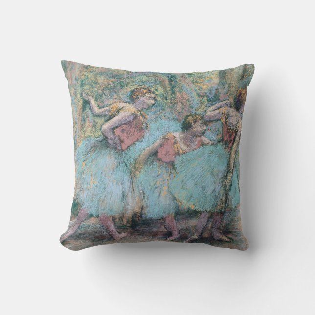 Drei Tänzer Edgar Degas Kissen (Vorderseite)