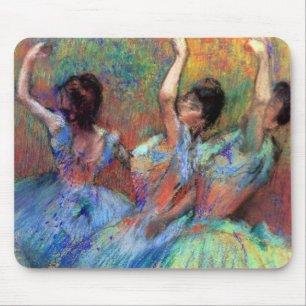 Drei Tänzer von Degas Mousepad