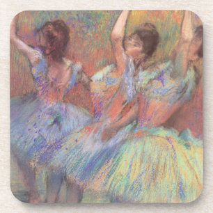 Drei Tänzerinnen von Edgar Degas, Vintage Ballett  Getränkeuntersetzer