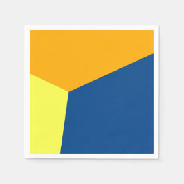 Drei-Tone-Cocktail Napkins | Moderner Party-Stil Serviette