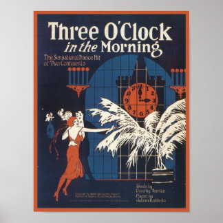 Drei Uhr morgens Songbook Cover Poster