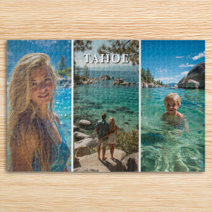 Drei vertikale Streifen Boho-Foto 20x30 Puzzle