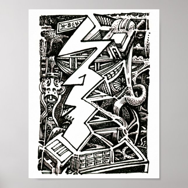 Drei Viertel Poster (Vorne)