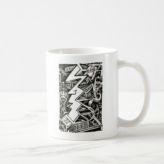 Drei Viertel Tasse (Rechts)