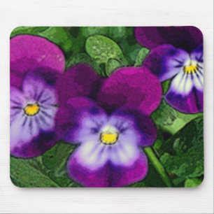 Drei Violetten Mousepad