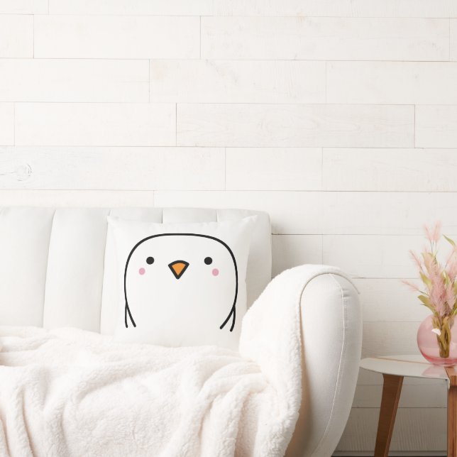 Drei Vögel auf dem Draht Kissen (Liege)