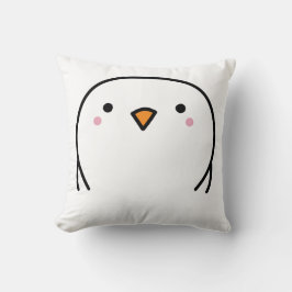 Drei Vögel auf dem Draht Kissen