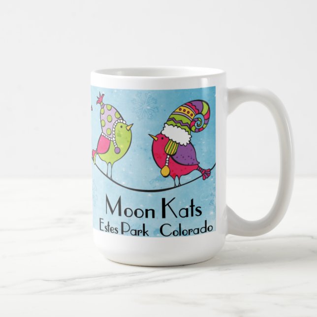 Drei Vogel-Tasse Tasse (Rechts)