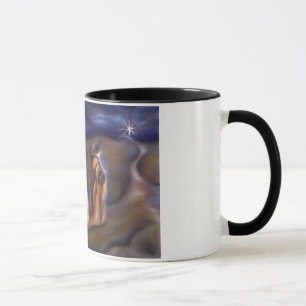 Drei-Wege-Männer-Star-Wanderung zu Bethlehem Tasse