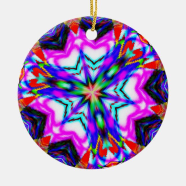 Drei Wege Mirrorfun Keramik Ornament (Vorne)