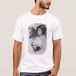 Drei weibliche Köpfe mit einem schlafend, 1637 T-Shirt