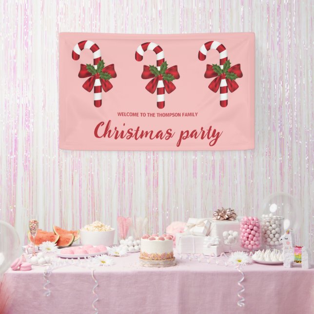 Drei Weihnachtskaninchen - Weihnachtsgebäck - Part Banner (Party)