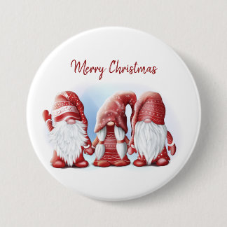 Drei Weihnachtslustige Gnome Coffee Tasse Stone Ma Button