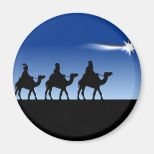 Drei Weisen - Geschenk des Magis Magnet