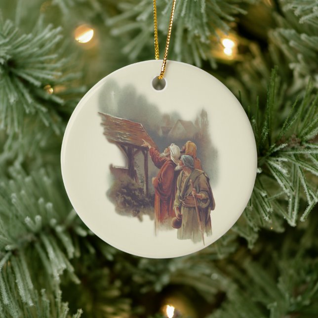 Drei Weisen Keramik Ornament (Baum)