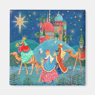 Drei Weisen Los Reyes Magos Weihnachten Magnet
