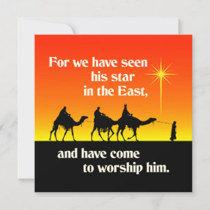 Drei Weisen Star von Bethlehem Weihnachtsakzent