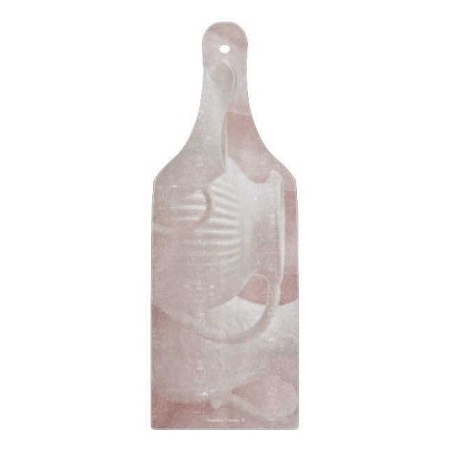 Drei weiße Pitchers Cutting Board Schneidebrett (Vorderseite)