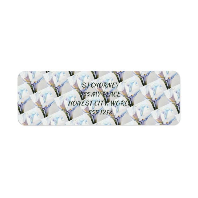 DREI WEISSE RULE LILY-BLUME (Vorne)