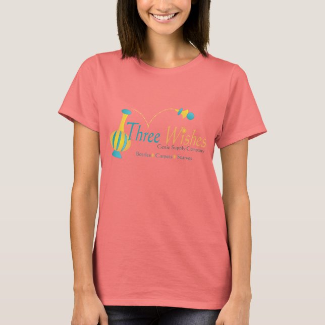 Drei Wünsche T-Shirt (Vorderseite)