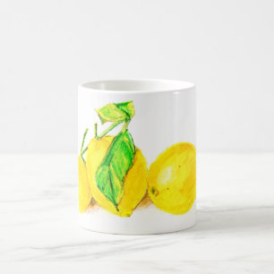 drei Zitronen Kaffeetasse