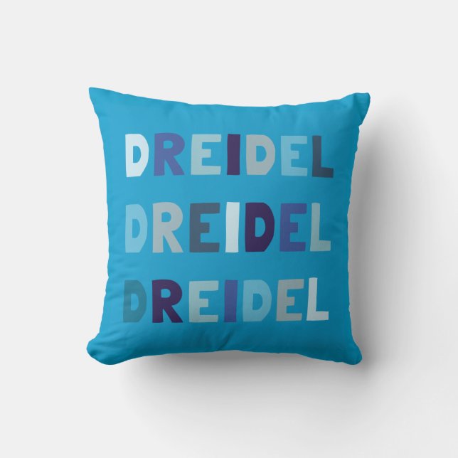 Dreidel Dreidel Dreidel Pillow Kissen (Vorderseite)