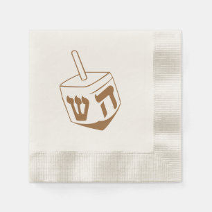 Dreidel ~ Hanukkah Celebration Napkins Serviette