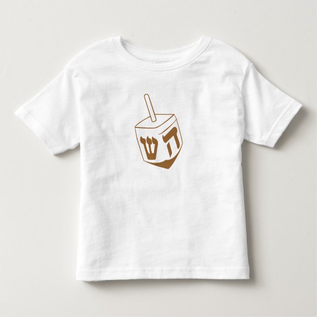 Dreidel Kleinkind T-shirt (Vorderseite)