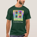 Dreidel Mazel Tov T - Shirt<br><div class="desc">Eine Sammlung lustiger,  humorvoller T - Shirt,  die erschaffen wurden,  weil ich eine etwas verdrehte Aussichten auf das Leben habe.</div>