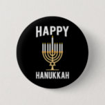 Dreidel Menorah Funny Chanukah Happy Hanukkah Button<br><div class="desc">Dreidel Menorah Funny Chanukah Happy Hanukkah</div>