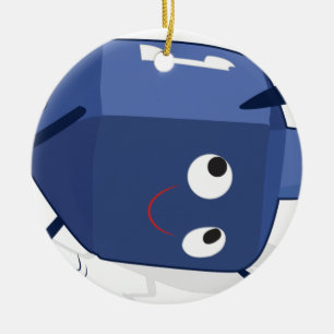 dreidel Tanz hannukah Keramikornament