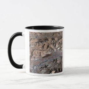 Dreidimensionale Ansicht der Landschaft Tasse