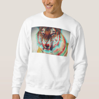 Dreidimensionaler Tiger Sweatshirt