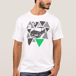Dreieck-Auto -306- T-Shirt