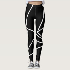 Dreieck B & W Leggings