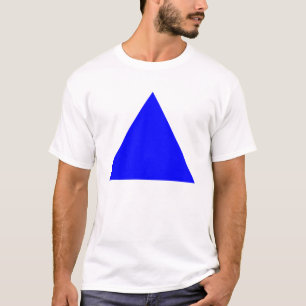 Dreieck - Blau T-Shirt