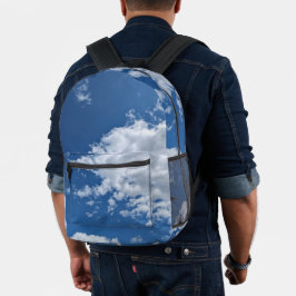 Dreieck der Wolken Bedruckter Rucksack