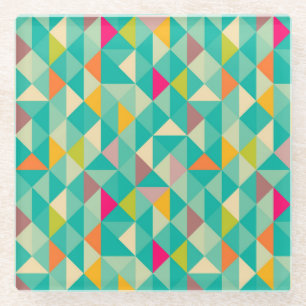 Dreieck Glasuntersetzer