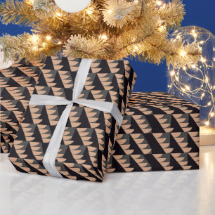 Dreieck Halbkreis Geometrisch Geschenkpapier
