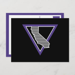 Dreieck Mcm-Kalifornien Postkarte