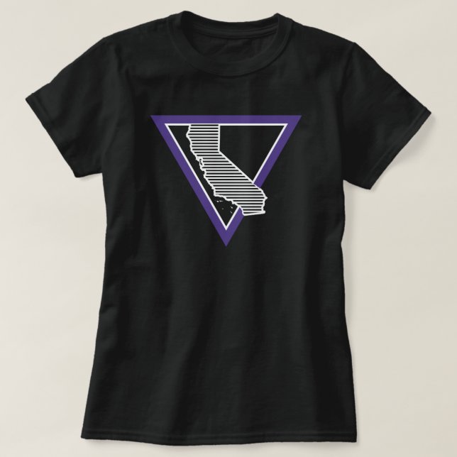 Dreieck Mcm-Kalifornien T-Shirt (Design vorne)