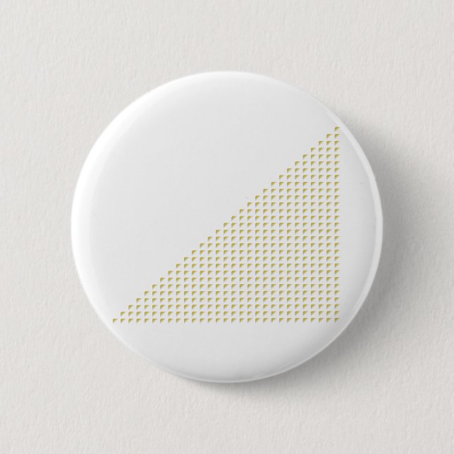Dreieck mit Dreiecken in 3D Button (Vorderseite)