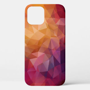 Dreieck-Mosaik: Dunkle Vintage Case-Mate iPhone Hülle