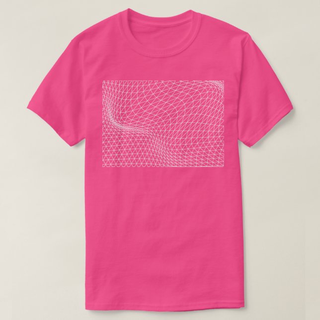 Dreieck-Muster T-Shirt (Design vorne)